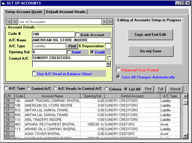 India GST Ready Accounting Software made for various business segments