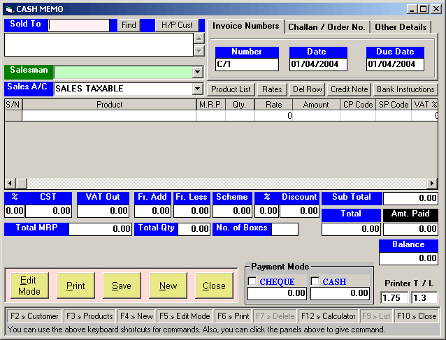 India GST Ready Accounting Software made for various business segments