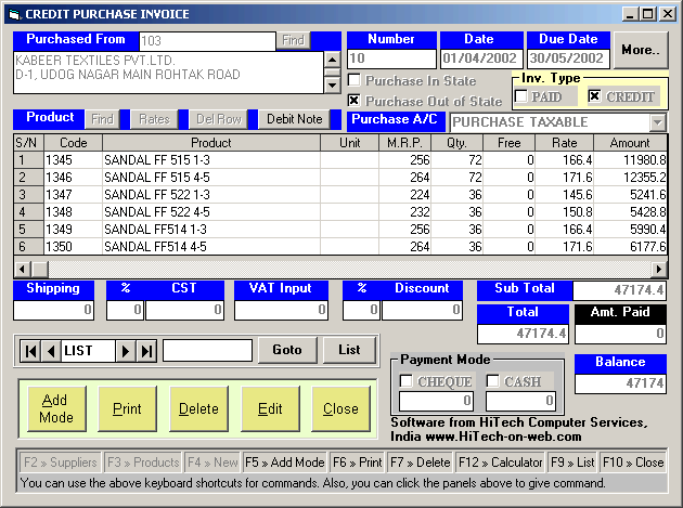 India GST Ready Accounting Software made for various business segments